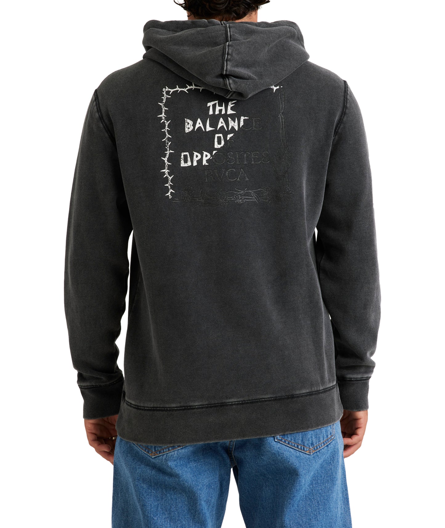 RVCA Thorn Hoody - Black Acid