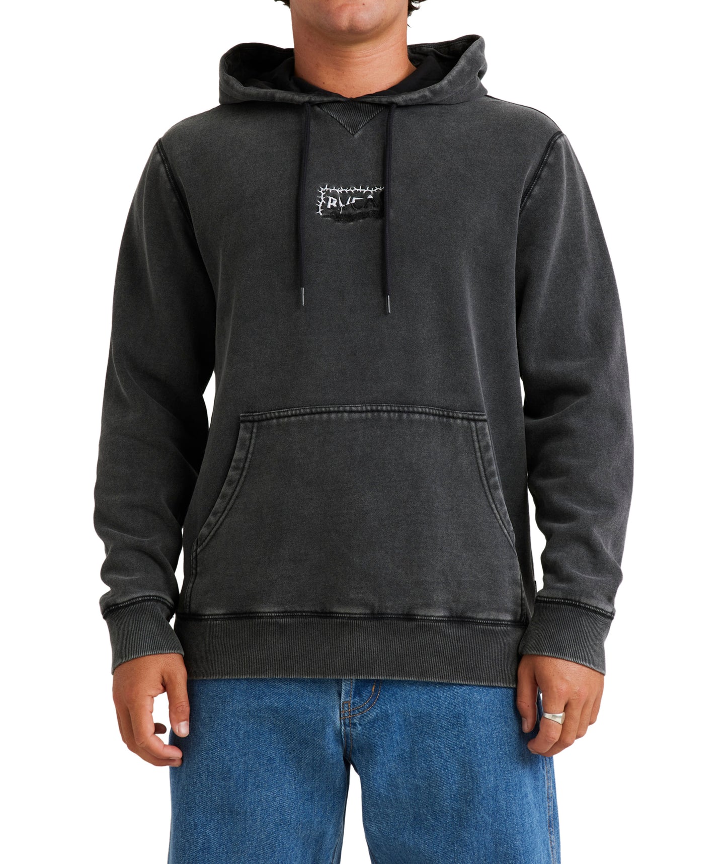 RVCA Thorn Hoody - Black Acid