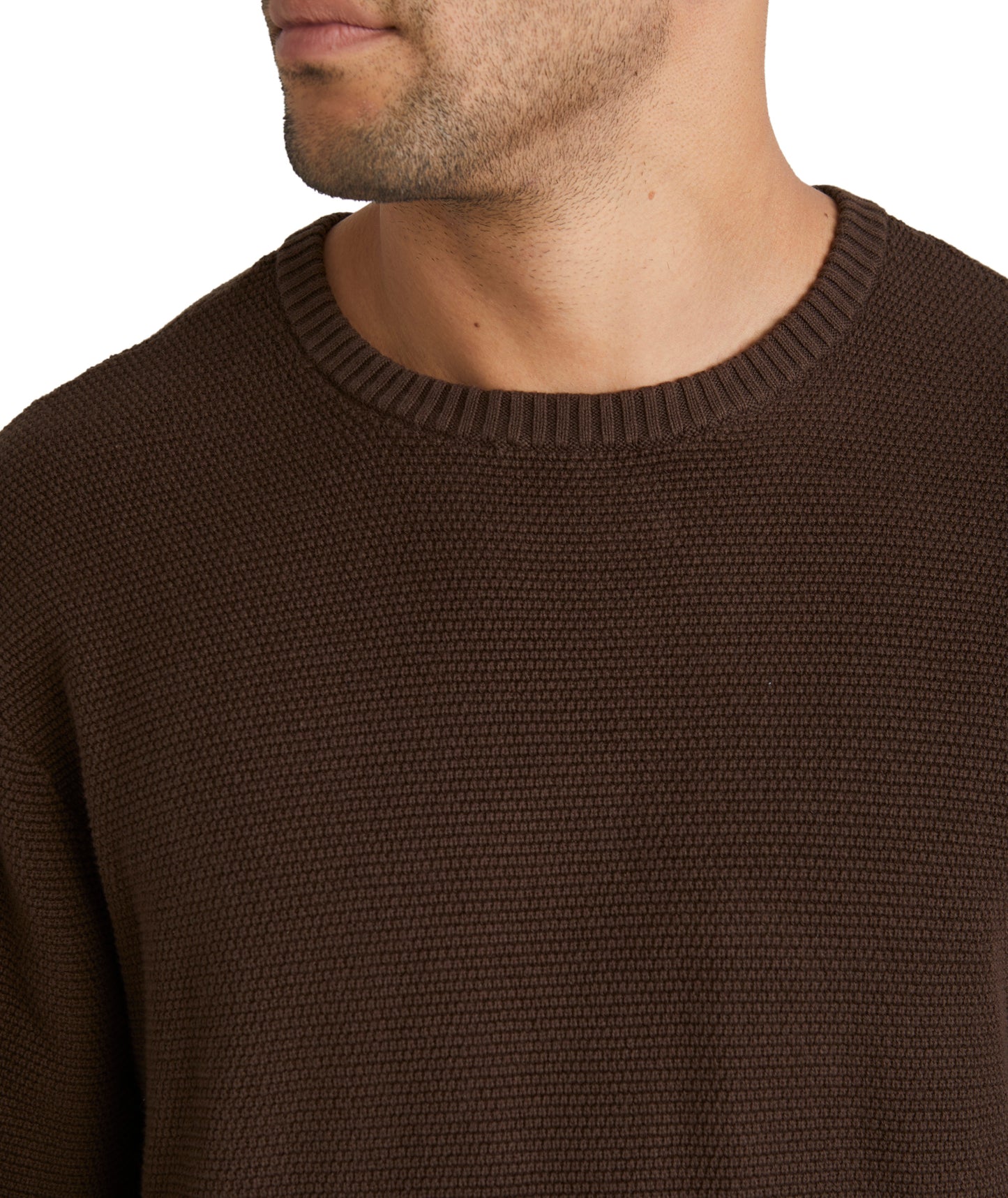 RVCA Duke Crew Knit - Chocolate