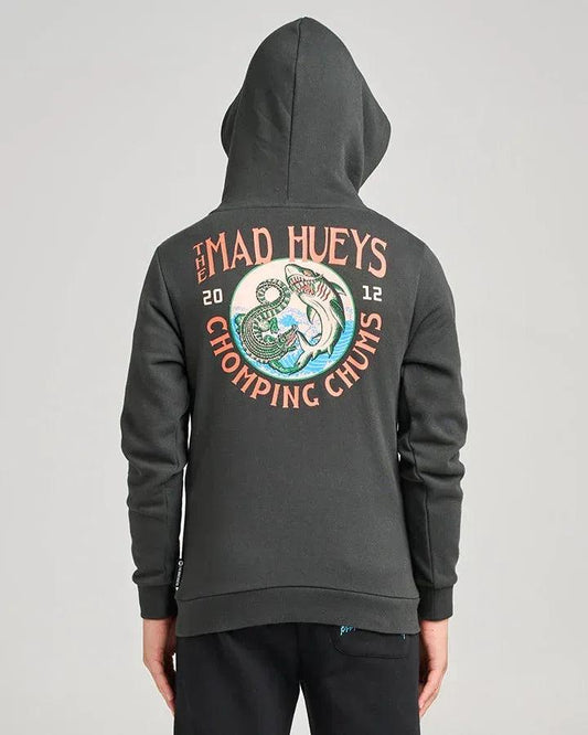 The Mad Hueys Chomping Chums Youth Pullover Vintage Black - Vintage Black - Guys & Girls Surf n Street