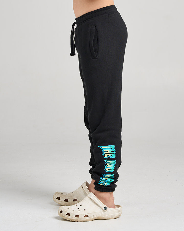 The Mad Hueys Codzilla Returns Youth Trackpant Black - Black