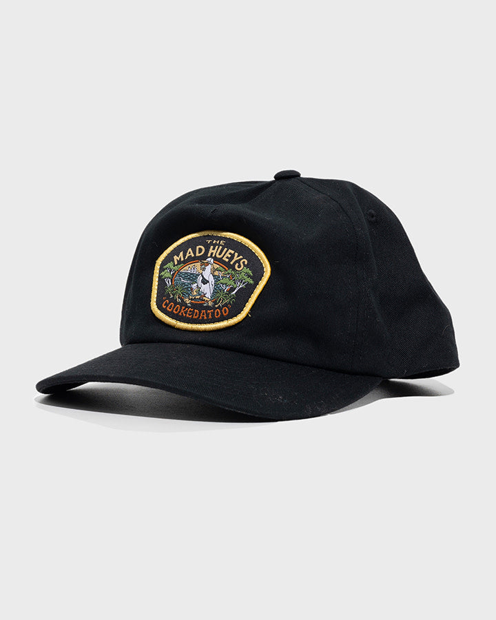 The Mad Hueys Eshay Cookedatoo Unstructered Snapback - Black