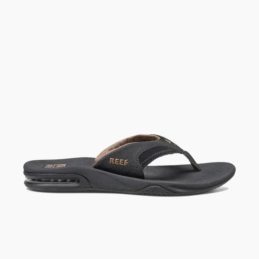 Reef Fanning Thong - Black / Brown - Guys & Girls Surf n Street