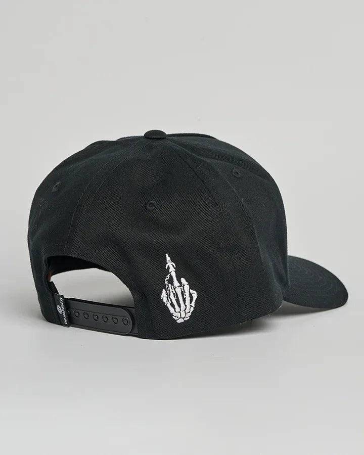 The Mad Hueys Fkrs Ahoy Twill Snapback - Black - Guys & Girls Surf n Street