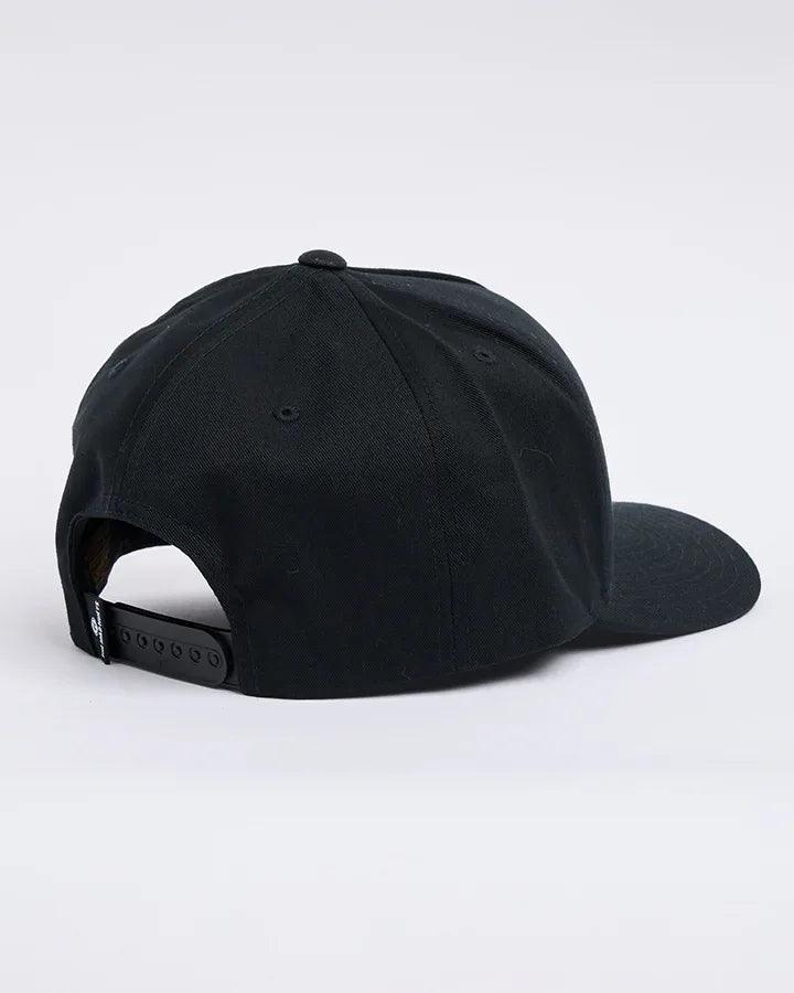The Mad Hueys 'Hueys Good Life Twill Snapback - Black - Guys & Girls Surf n Street
