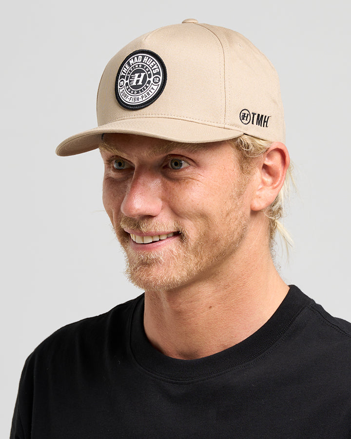 The Mad Hueys 'Hueys Good Life Twill Snapback - Tan