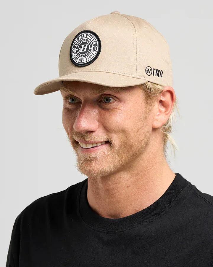 The Mad Hueys 'Hueys Good Life Twill Snapback - Tan - Guys & Girls Surf n Street