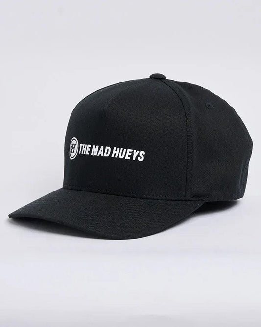 The Mad Hueys Hueys Sketch Twill Flexfit - Black - Guys & Girls Surf n Street