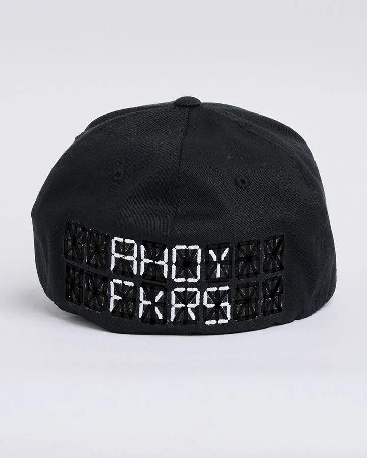 The Mad Hueys Hueys Sketch Twill Flexfit - Black - Guys & Girls Surf n Street