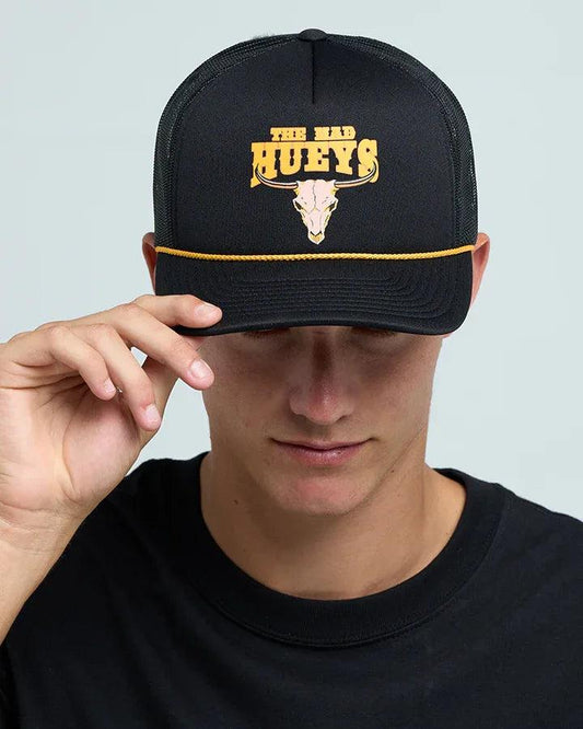 The Mad Hueys Keg Kelly Foam Trucker - Black - Guys & Girls Surf n Street