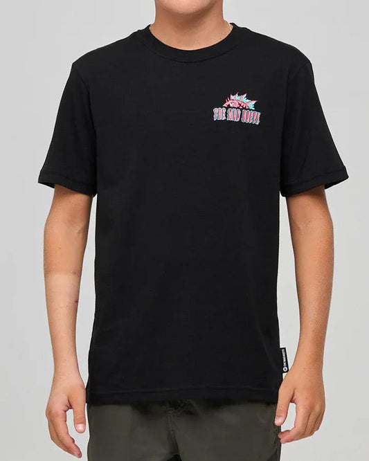 The Mad Hueys King Cod Codzilla Youth SS Tee - Black - Guys & Girls Surf n Street
