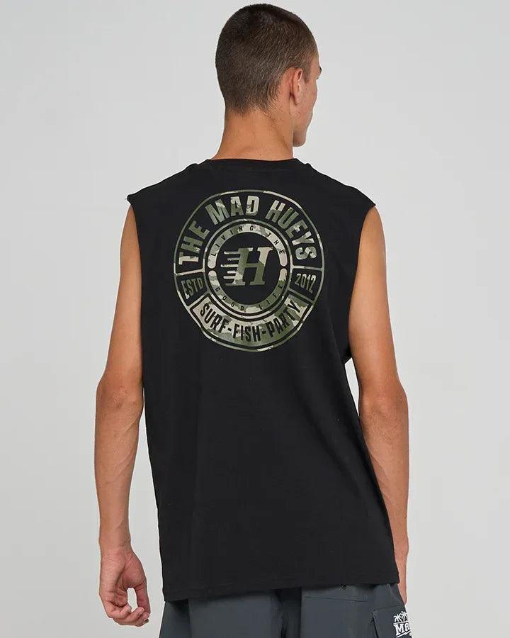 The Mad Hueys Living Hueys Muscle - Black - Guys & Girls Surf n Street