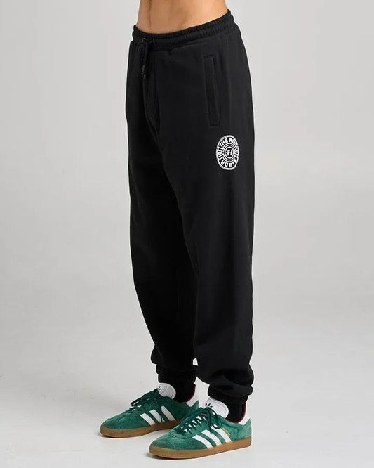 The Mad Hueys Mad Series Trackpant Black - Black - Guys & Girls Surf n Street