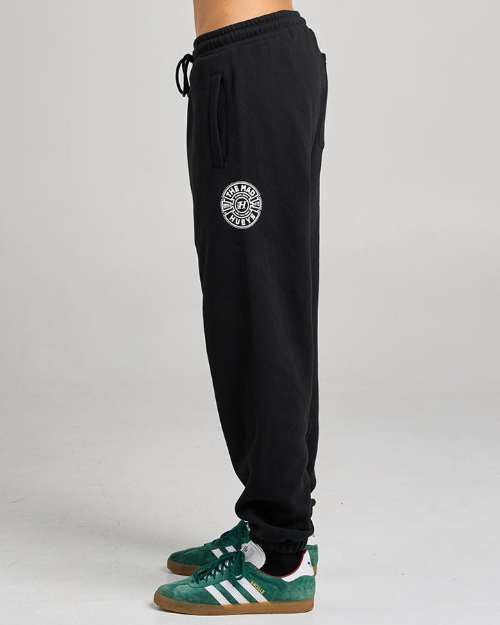 The Mad Hueys Mad Series Trackpant Black - Black