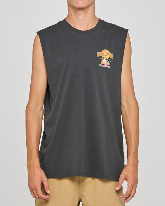 The Mad Hueys Roadie Muscle - Vintage Black