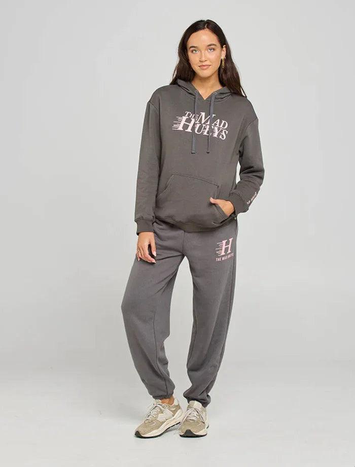 The Mad Hueys Speeding Hueys Relaxed Trackpant - Charcoal - Guys & Girls Surf n Street