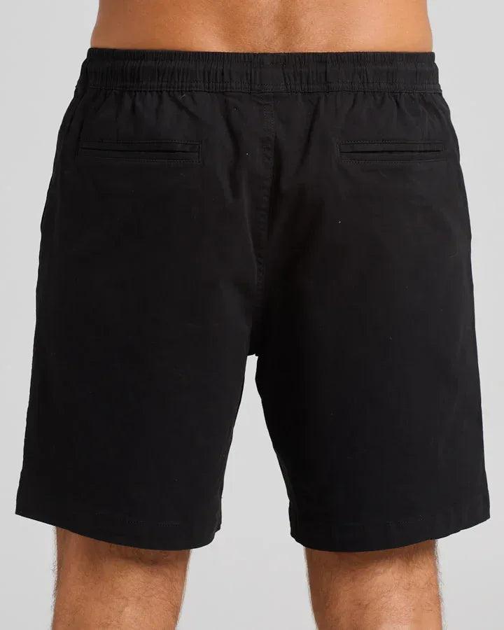 The Mad Hueys Stranded 18" Chino Short - Black - Guys & Girls Surf n Street