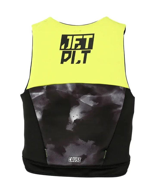 Jetpilot Cause Kids Lifejacket - Yellow Level 50 - Guys & Girls Surf n Street