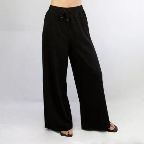 Carve Lanai Girls Beach Pant - Black - Guys & Girls Surf n Street