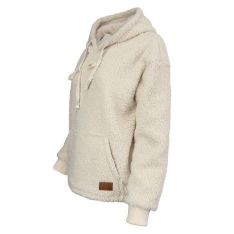 Carve Jasper Womens Pullover Hoodie - Natural Beige