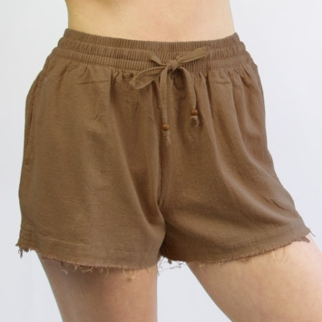 Carve Kauai Girls Beach Short - Mocha