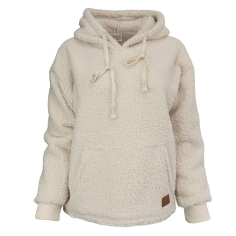 Carve Jasper Womens Pullover Hoodie - Natural Beige