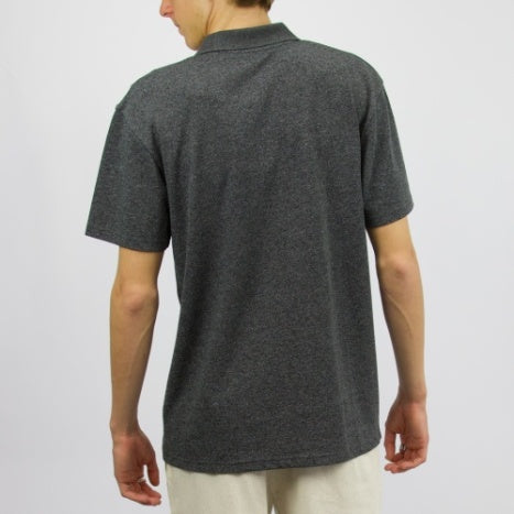 Carve Fairway SS Polo - Charcoal Marle