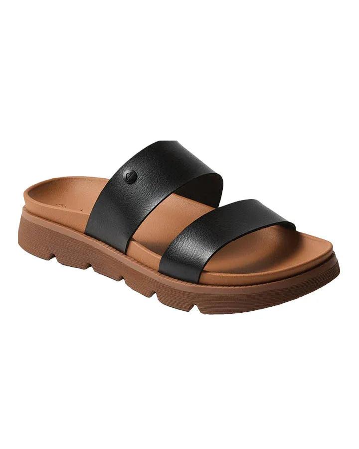 Reef Vista Luxe Thea - Black / Tan - Guys & Girls Surf n Street