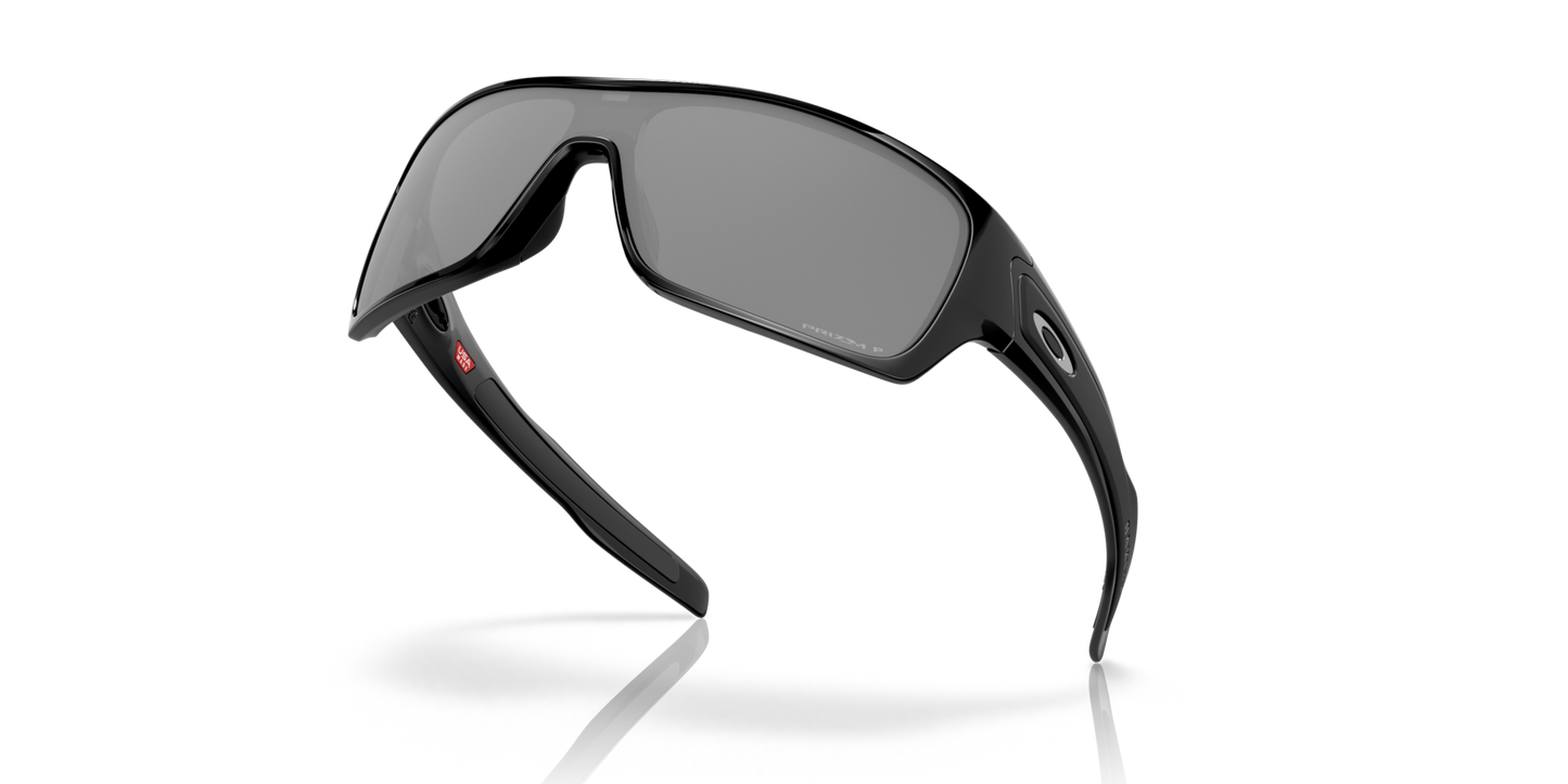 Oakley Turbine Rotor - Polished Black With Prizm Black Polarized Lenses