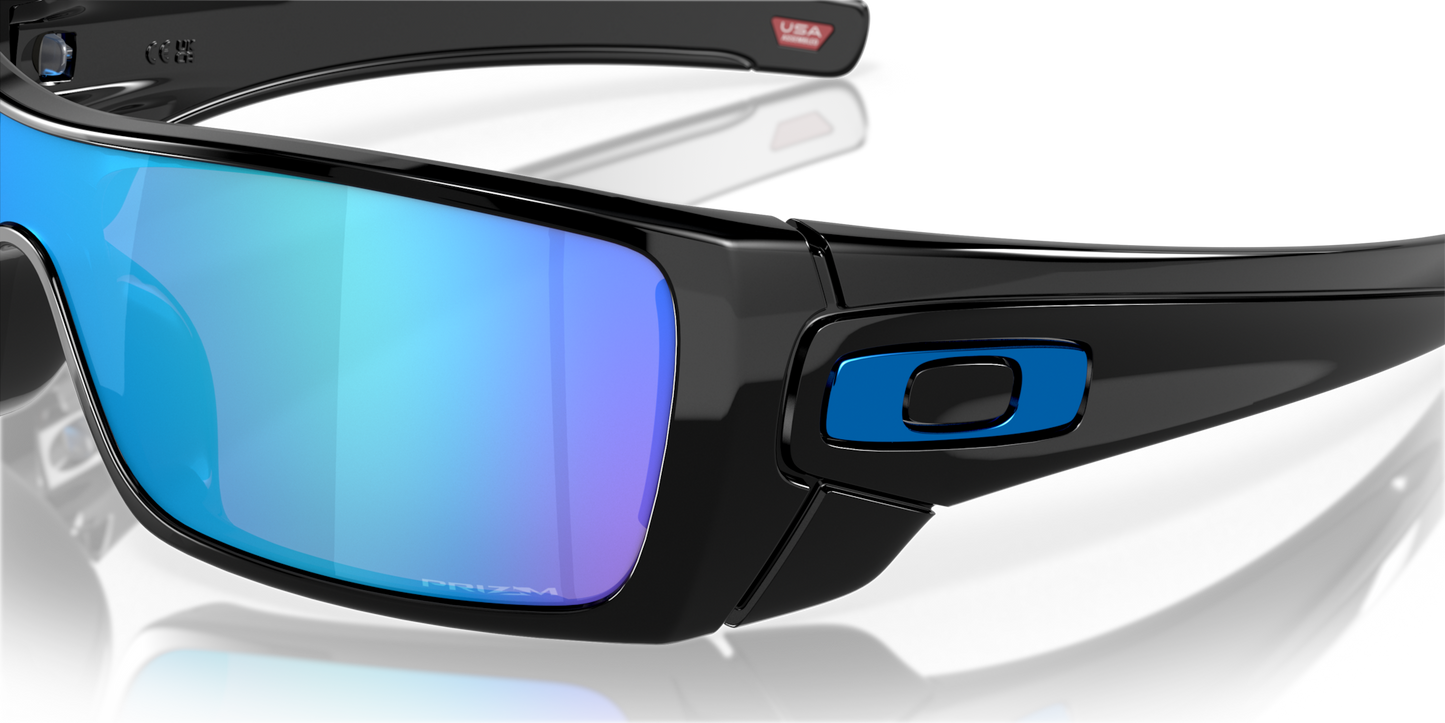 Oakley Batwolf - Polished Black With Prizm Sapphire lenses