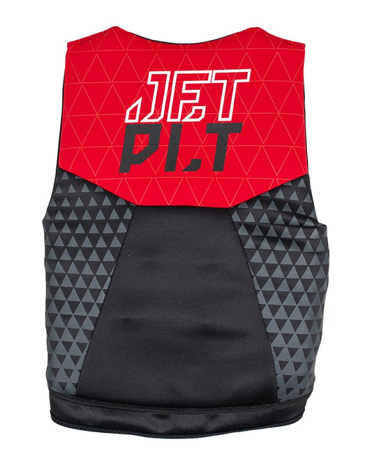 Jet Pilot Cause Youth F/E Neo Vest - Red