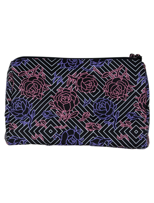 Santa Cruz Botanic Repeat Make Up Case - Black