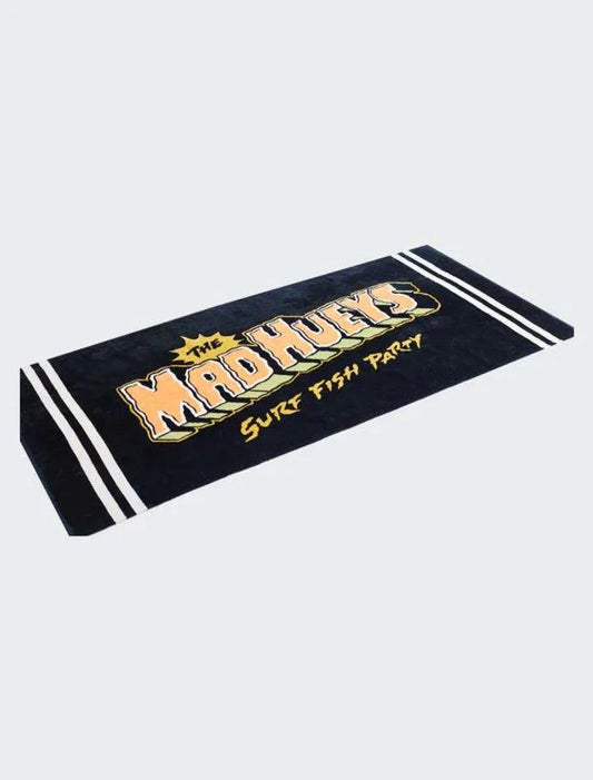 Mad Hueys Dirty Vacay Surf Towel - Black - Guys & Girls Surf n Street