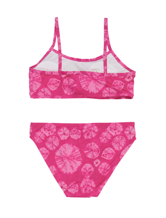 Santa Cruz Gradient Heart Dot Bikini Set - Orchid Tie Dye