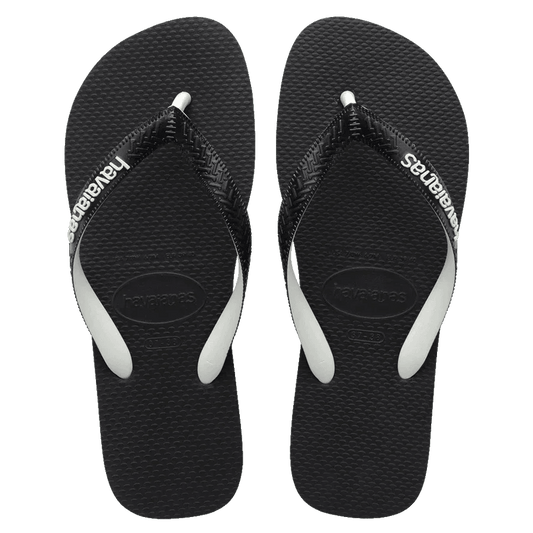 Havaianas Kids Top Mix Thongs - Black/Black - Guys & Girls Surf n Street