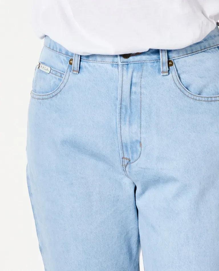 Rip Curl Breaker Straight Leg Jean - Light Blue - Guys & Girls Surf n Street