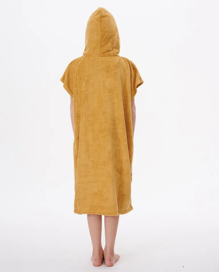 Rip Curl Script Hooded Towel - Girl - Honey