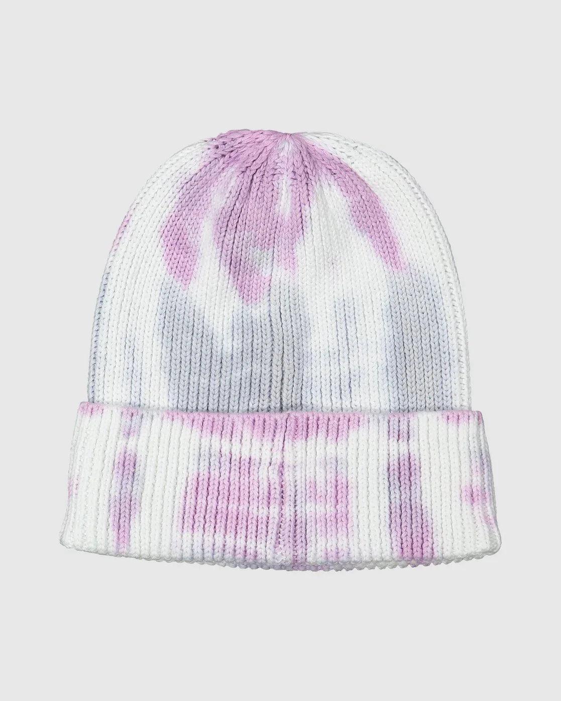 Billabong Tie Dye Beanie - Lilac - Guys & Girls Surf n Street