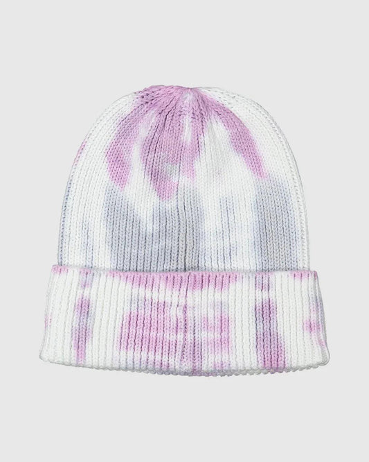 Billabong Tie Dye Beanie - Lilac - Guys & Girls Surf n Street