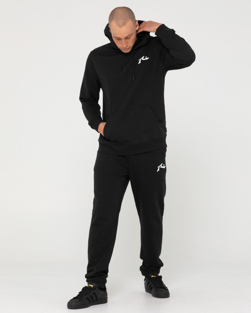 Rusty Competition Hooded Fleece Boys - Black