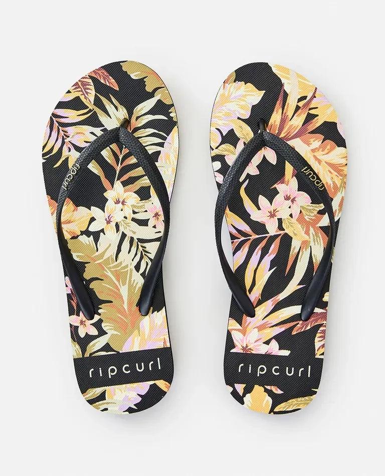 Rip Curl Sunday Swell Thongs - Black - Guys & Girls Surf n Street
