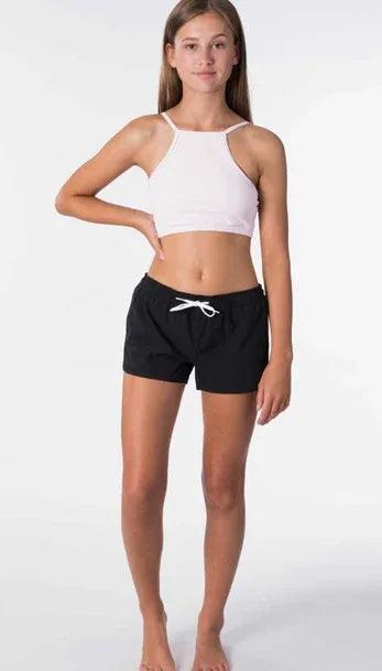 Rip Curl Surf Essentials 3 Boardshort Girl - Black - Guys & Girls Surf n Street