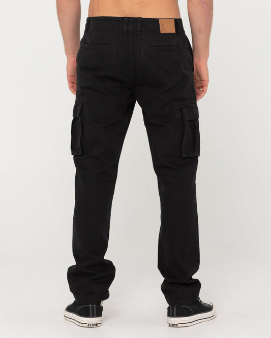 Rusty Manila Cargo Pant - Black