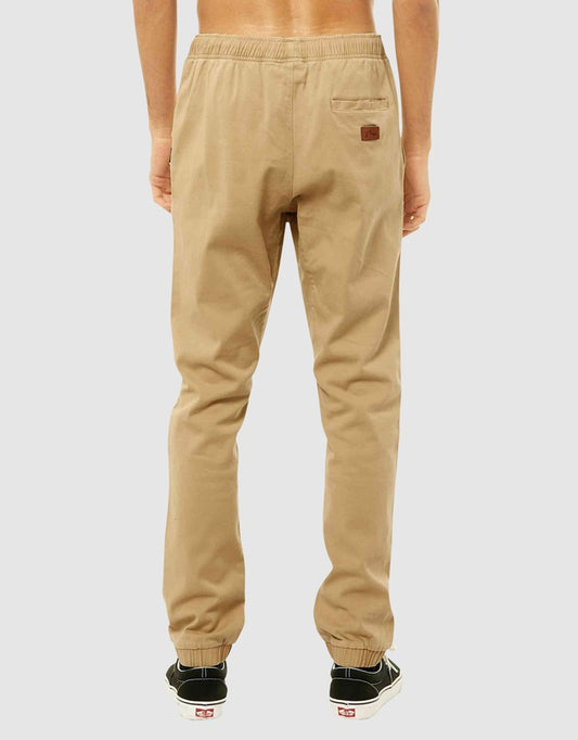Rusty Hook Out Elastic Pant - Fennel