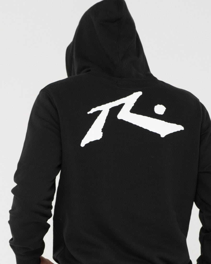 Rusty Competition Hooded Fleece Boys - Black
