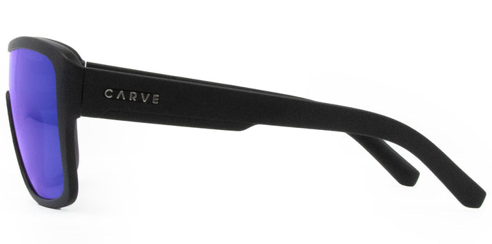 Carve Anchor Beard - Matt Black Blue Polarized Iridium Lens
