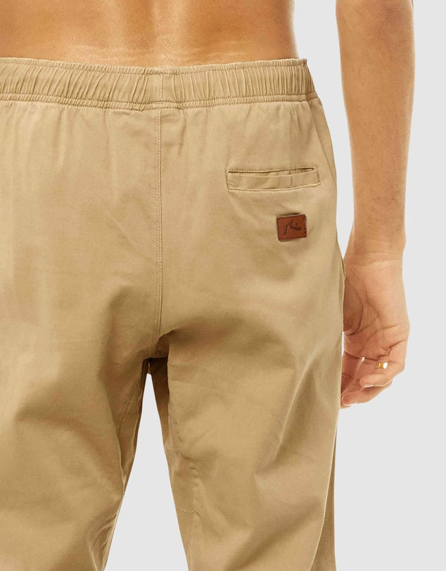 Rusty Hook Out Elastic Pant - Fennel