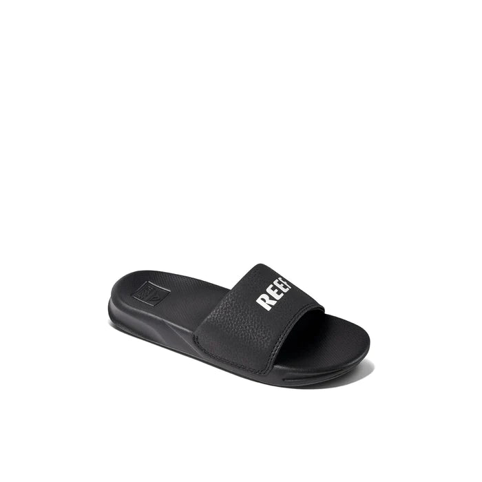 Reef Kids One Slide -Black/White