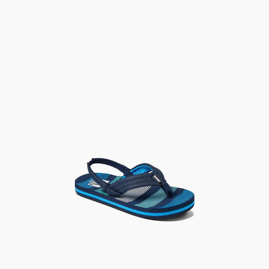Reef Little Ahi Thong - Deep Sea Stripes - Guys & Girls Surf n Street