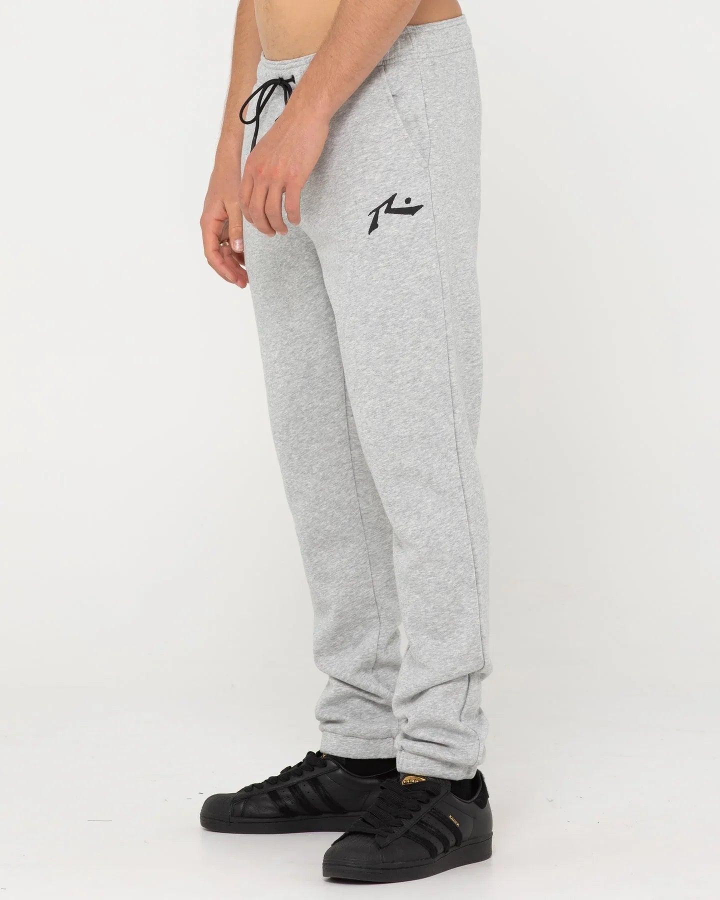 Rusty One Hit Wonder Trackpant Boys - Grey Marle - Guys & Girls Surf n Street